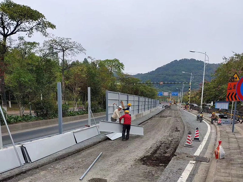 钢结构围挡工程案例