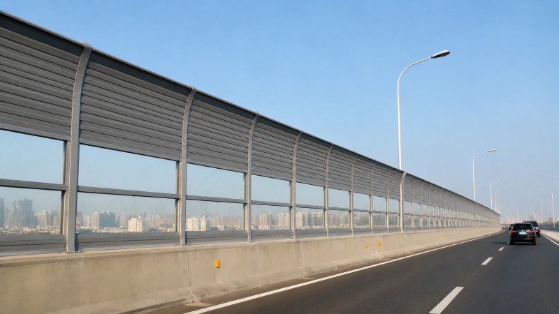 高速公路声屏障端部怎么设计？绕射控制与施工验收要点