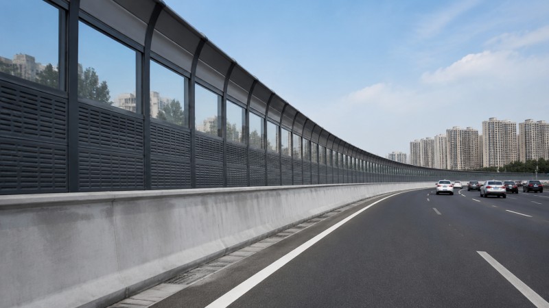 市政道路声屏障如何有效治理交通噪音？吸声结构与施工验收要点